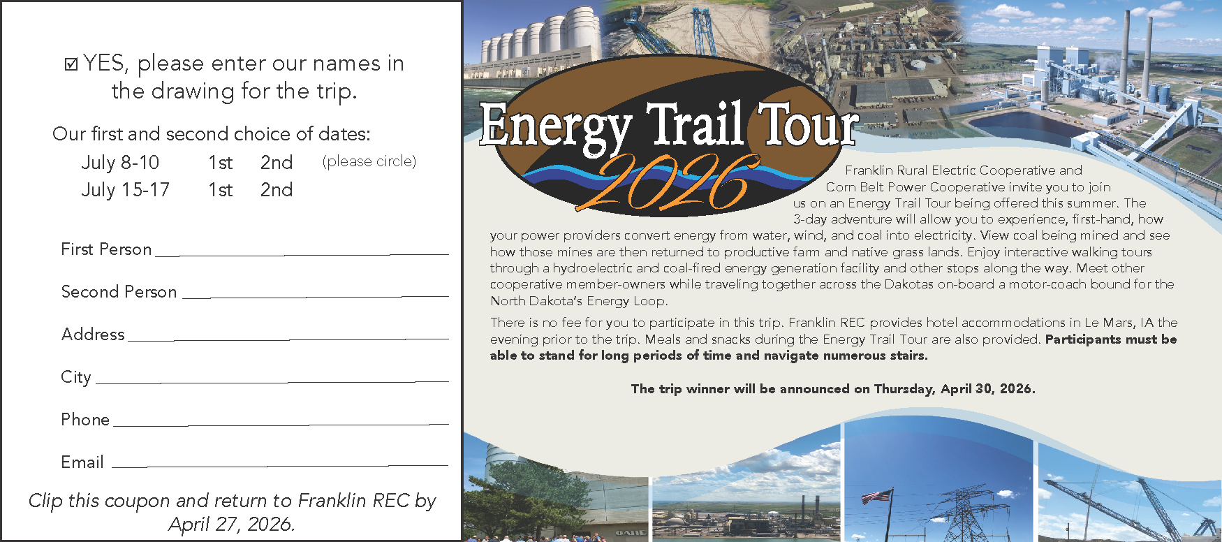 Energy Trail Tour