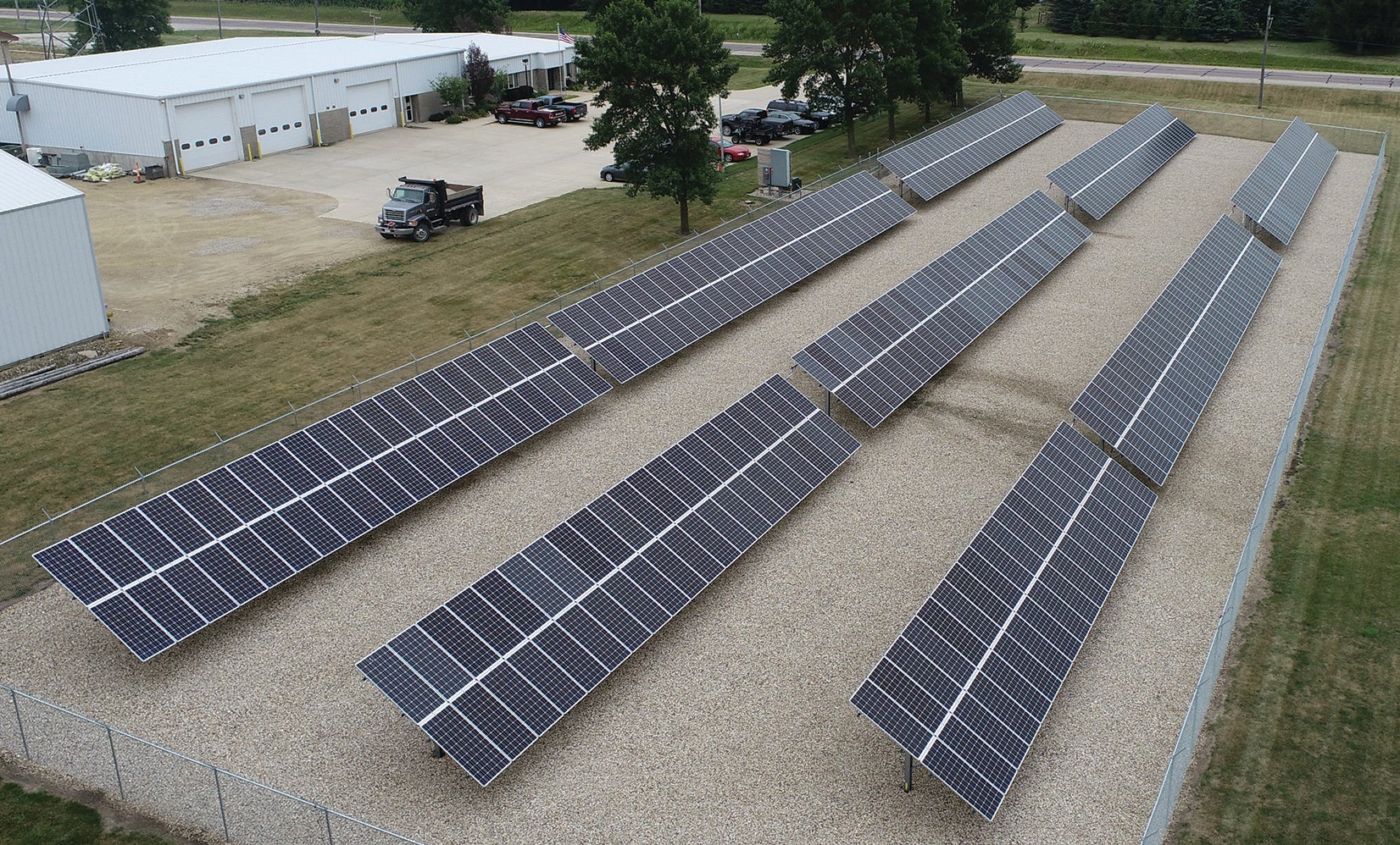 Franklin REC Community Solar Array